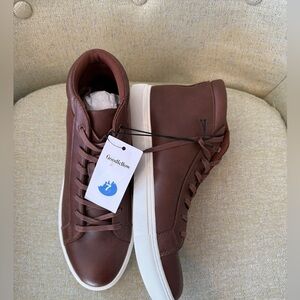 NEW GOODFELLOW & CO  BROWN LAUNDRY HIGH TOP SNEAKERS MEN’S 7